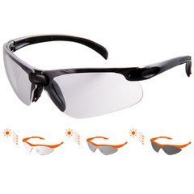 Picture of Two pieces safety photochoromatic lens eyewear *SS 4671/P