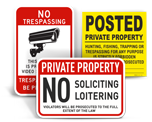 Picture for category Property & Facility Signs