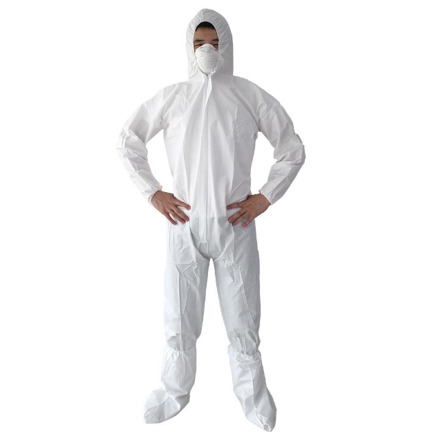 Anti static Microporous Protective Coveralls With Hood