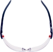 3M 2740 Clear Lens Blue Frame Safety Glasses Spectacles