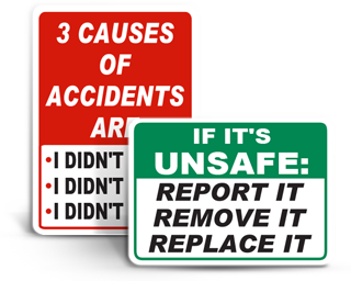 Picture for category Safety Slogan Signs