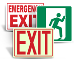 Picture for category Exit Signs