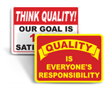 Picture for category Think Quality Signs