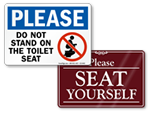 Picture for category Toilet Signs