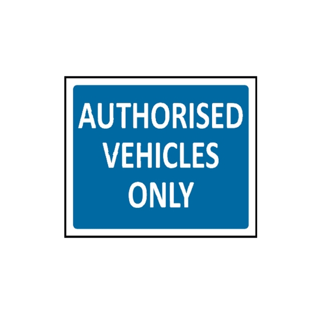 Picture of CS-918 Authorized Vehicle Only Sign