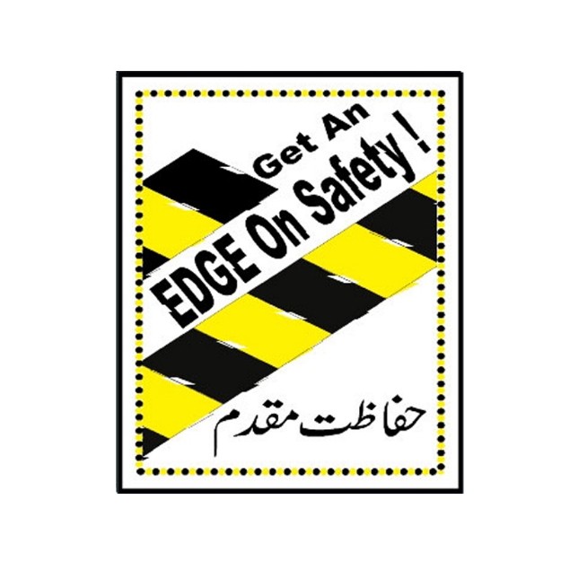 Picture of MIP-1025 Get A Edge On Safety Sign