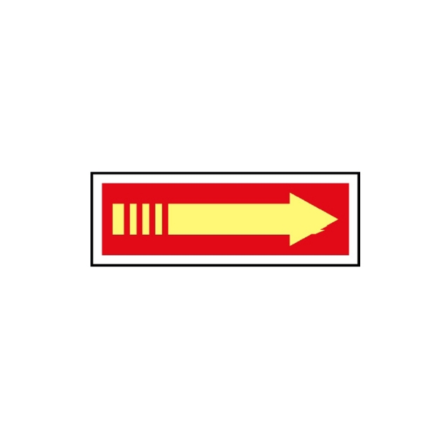 Picture of ME-115 Exit Arrow (right) Sign