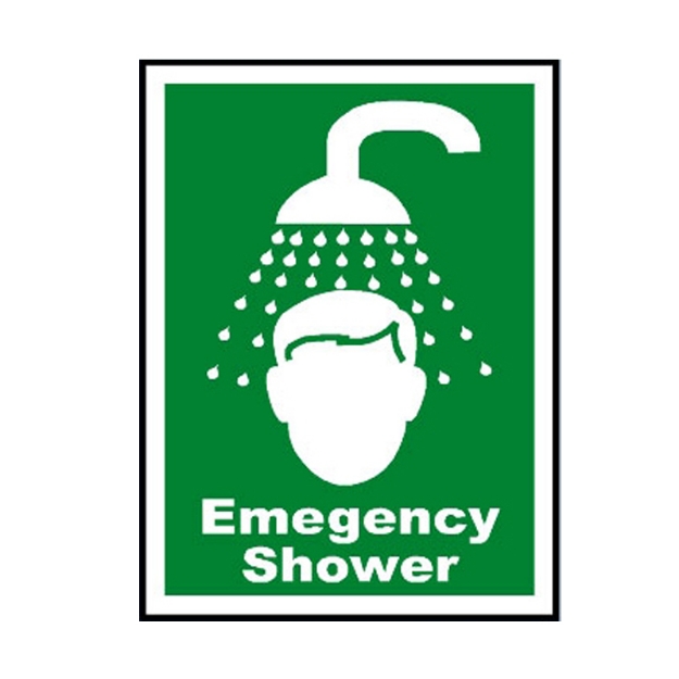 MS-802 Emergency Shower Sign