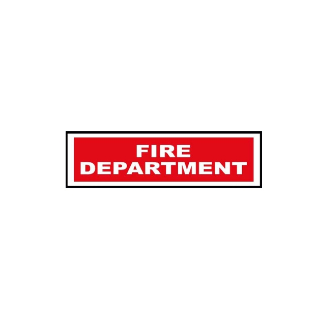 Picture of MF-635 Fire Department Sign
