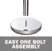Retractable Queue Pole Crowd Control Barrier Stainless Steel Stanchion with Belt