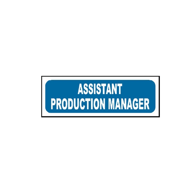 Picture of MTS-08 Assistant Production Manager Sign