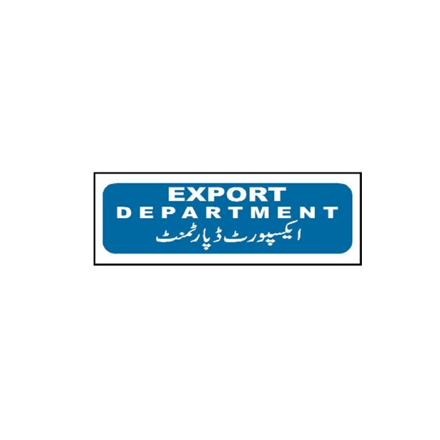 Picture of MTS-74 Export Department Sign