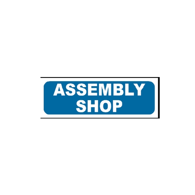 Picture of MTS-120 Assembly Shop Sign