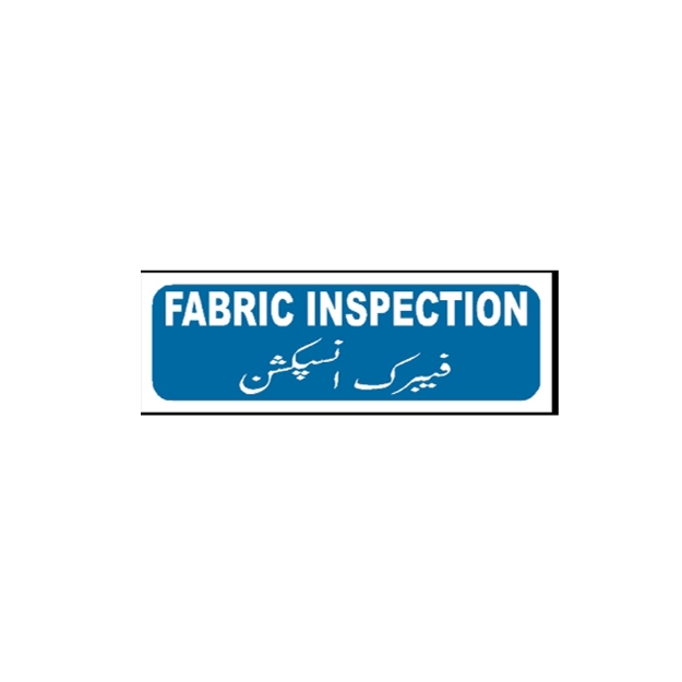 Picture of MTS-94 Fabric Inspection Sign