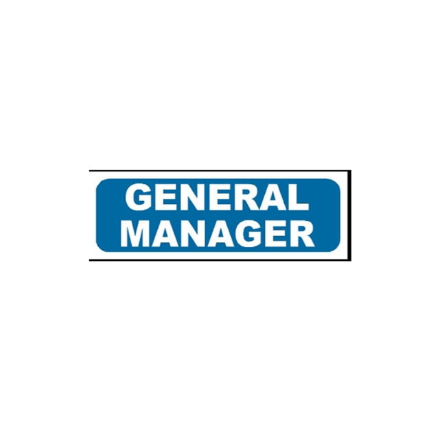 Picture of MTS-108 General Manager Sign