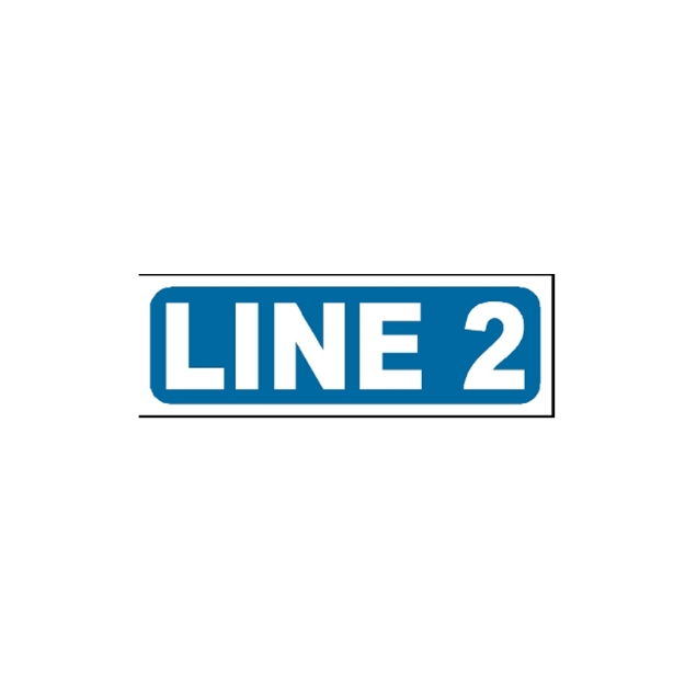Picture of MTS-152 Line 2 Sign