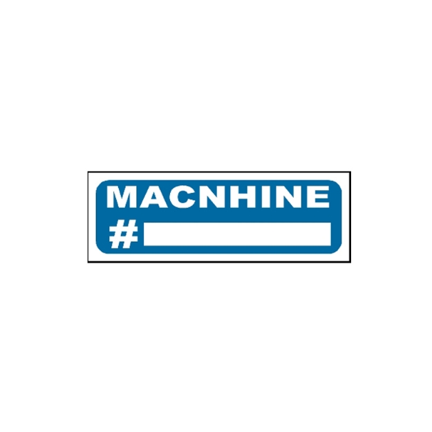 Picture of MTS-129 Machine Sign