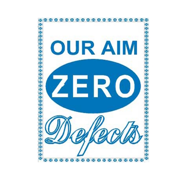 Picture of MQCP-201 Our Aim Zero Defects Sign