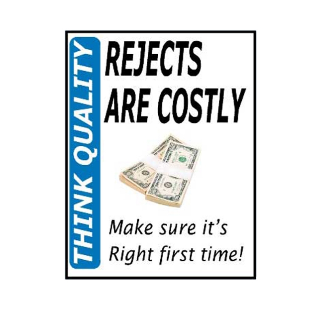 Picture of MQCP-215 Rejects Are Costly Sign