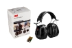 3M Peltor ProTac III Level Dependent Earmuffs With Black Headset Headband