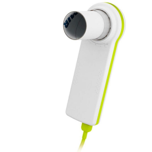 MIR MiniSpir Light Spirometer USB PC Based Pulmonary Function Testing Device