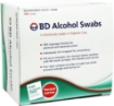 BD Alcohol Swabs 70 Percent Isopropyl Alcohol Antiseptic Pads 