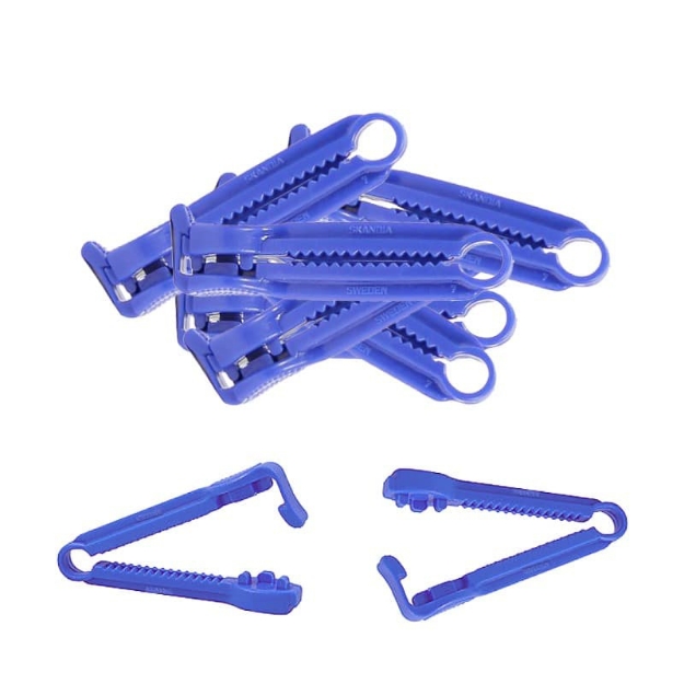 Sterile Disposable Umbilical Cord Clamps Newborn Cord Ligation Clips Medical Grade