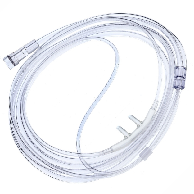 Medical Nasal Cannula Oxygen Tube Disposable PVC Oxygen Delivery Tube 
