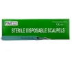 Disposable Scalpels Sterile Surgical Blade Stainless Steel with Plastic Handle