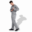 General Workwear P989BL Cotton And Polyester Road Clothing Hi Vis Safety Reflective Coveralls