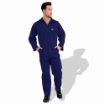 General Workwear P989BL Cotton And Polyester Road Clothing Hi Vis Safety Reflective Coveralls
