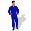 General Workwear P989BL Cotton And Polyester Road Clothing Hi Vis Safety Reflective Coveralls