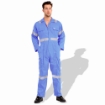 Prime Captain R991 Twill Cotton Fabric 200 GSM Overall Safety General Workwear With Grey Reflective Cloth