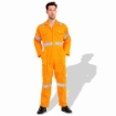 Prime Captain R991 Twill Cotton Fabric 200 GSM Overall Safety General Workwear With Grey Reflective Cloth