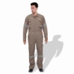Prime Captain D592 Cotton Fabric 240 GSM Doha Elegance Safety Coverall With Grey Reflective Cloth