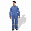 Prime Captain D592 Cotton Fabric 240 GSM Doha Elegance Safety Coverall With Grey Reflective Cloth	