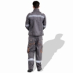 Prime Captain EUPS Fabric 240 GSM European Elegance Safety Coverall With White Reflective Cloth