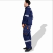 Prime Captain EUPS Fabric 240 GSM European Elegance Safety Coverall With White Reflective Cloth