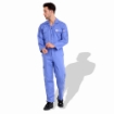 F1022 Flame Resistant Cotton Coveralls Breathable Pre Shrunk Workwear for Mechanics and Industrial Safety