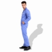 F1022 Flame Resistant Cotton Coveralls Breathable Pre Shrunk Workwear for Mechanics and Industrial Safety