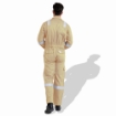 Flame Retardant F1023 Cotton Pre Shrink 240 GSM Coverall With Reflective Tape