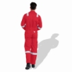 Flame Retardant F1023 Cotton Pre Shrink 240 GSM Coverall With Reflective Tape
