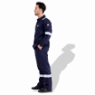 Prime Captain FRPS300 Flame Retardant Cotton 300GSM Safety Coverall With Grey Reflective Cloth