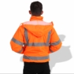 General Workwear FP1657 Polyester Road Clothing Hi Vis Safety Reflective Waterproof Coveralls