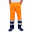 Prime Captain HVF3101 Polycotton High Visibility Reflective Tape Fluorescent Trouser