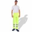 Prime Captain HVF3102 Polycotton High Visibility Reflective Tape Fluorescent Trouser