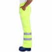 Prime Captain HVF3102 Polycotton High Visibility Reflective Tape Fluorescent Trouser