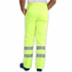 Prime Captain HVF3102 Polycotton High Visibility Reflective Tape Fluorescent Trouser