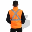 Fluorescent Parka FP1652 Road Clothing Hi Vis Safety Reflective Rain Coat Waterproof Jacket