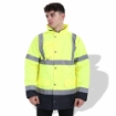 General Workwear FP1659 Polyester Road Clothing Hi Vis Safety Reflective Waterproof Coveralls